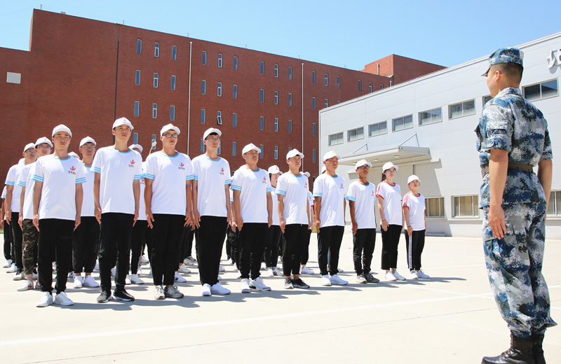 2019年7月1日，中天北京集團大學生入職培訓。