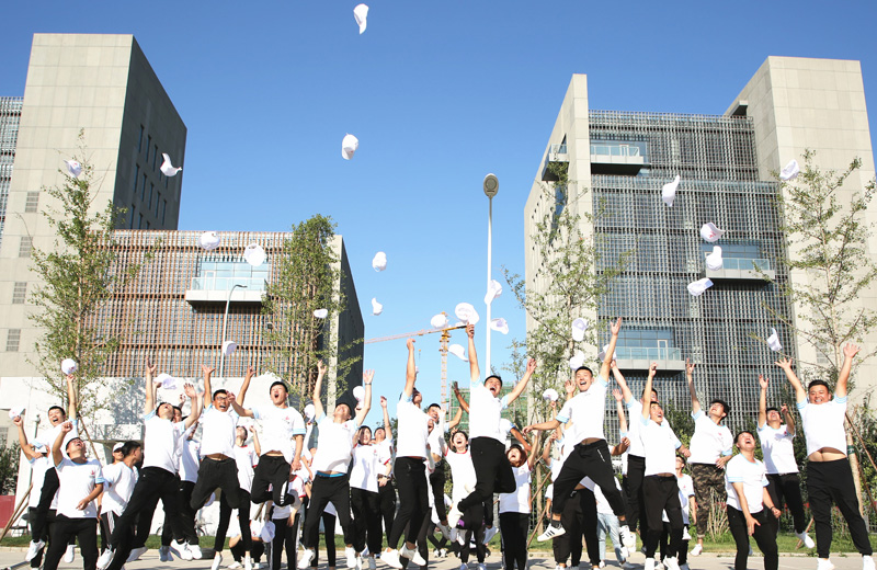 2019年7月1日，北京集團大學生入職培訓，洋溢的青春在中天繼續。