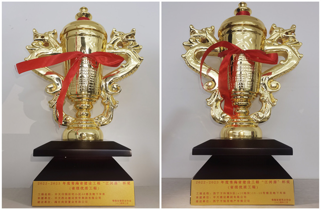 西北集團青海分公司承建項目榮獲青海省建設工程“江河源”杯